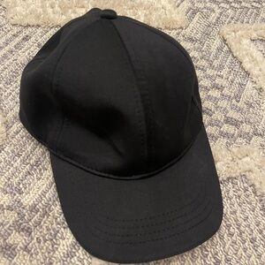 Women's Black Basic Baseball Hat Cap